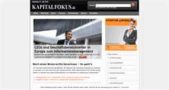 Desktop Screenshot of kapitalfokus.de